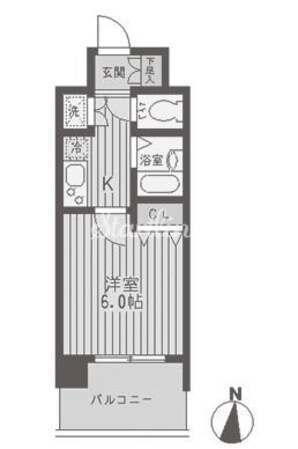 レジディア両国の物件間取画像